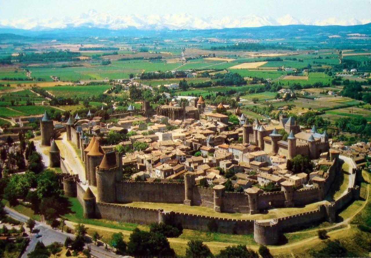Carcassonne Centre Avec Balcon Et Parking Lägenhet Exteriör bild