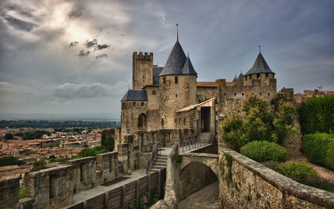 Carcassonne Centre Avec Balcon Et Parking Lägenhet Exteriör bild